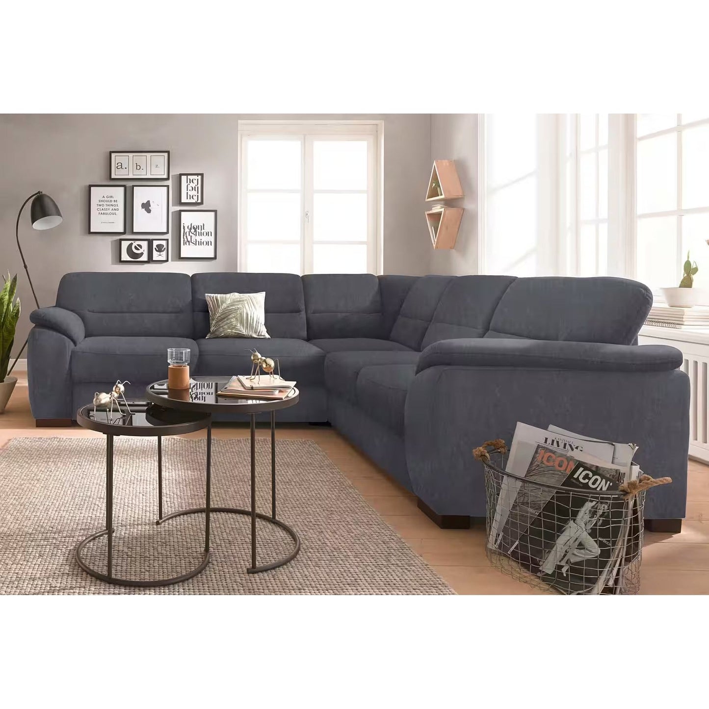 Sofa Ecksofa B-Ware Montego L-Form ♻️ - refurned