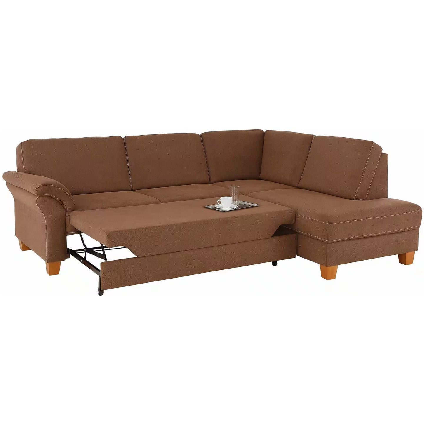 Sofa Ecksofa B-Ware Borkum L-Form mit Schlaffunktion ♻️ - refurned