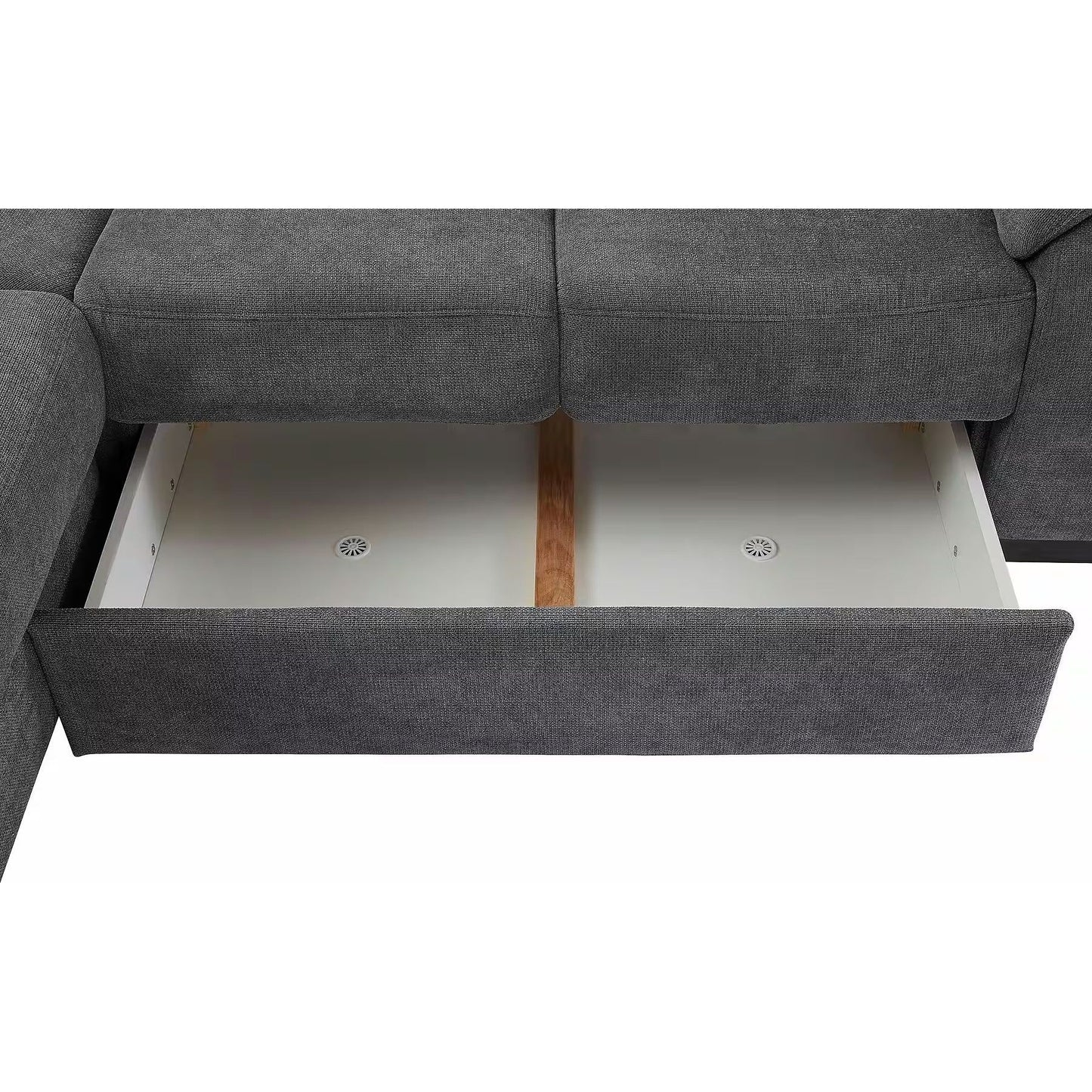Sofa Ecksofa B-Ware Montego L-Form mit Schlaffunktion + Schubkasten ♻️ - refurned