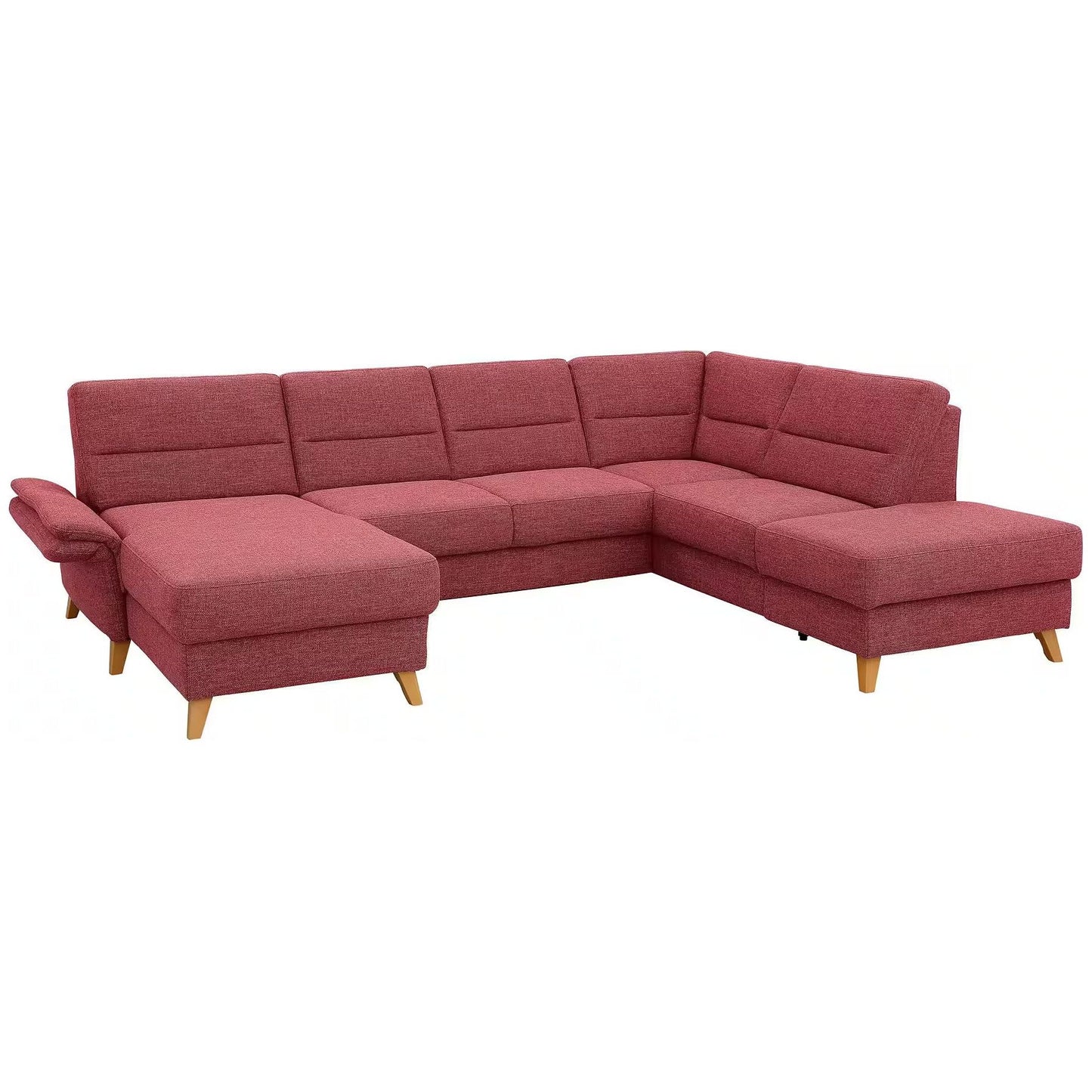 Sofa Wohnlandschaft B-Ware Westerland U-Form mit Schlaffunktion ♻️ - refurned