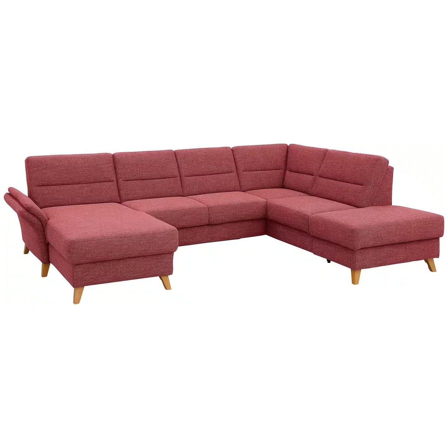 Sofa Wohnlandschaft B-Ware Westerland U-Form mit Schlaffunktion ♻️ - refurned