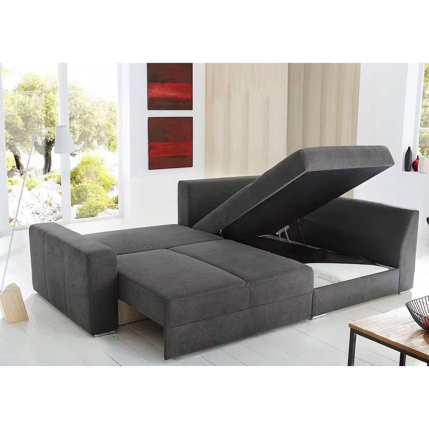 Sofa Ecksofa B-Ware Sydney Dauerschläfer ♻️ - refurned