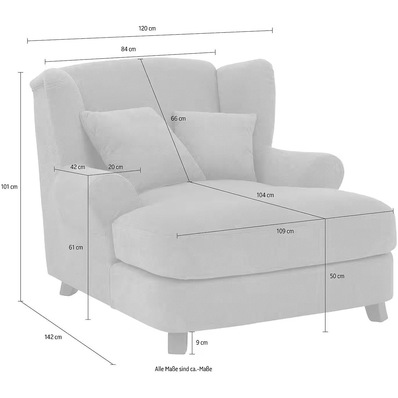 Bigsessel XXL-Sessel B-Ware Oase ♻️ - refurned