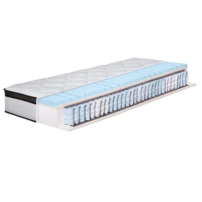 Hn8 Matratze B-Ware 7-Zonen Taschenfederkern-Matratze Supreme TFK GEL mit integriertem Gelschaumtopper ca. 26 cm ♻️