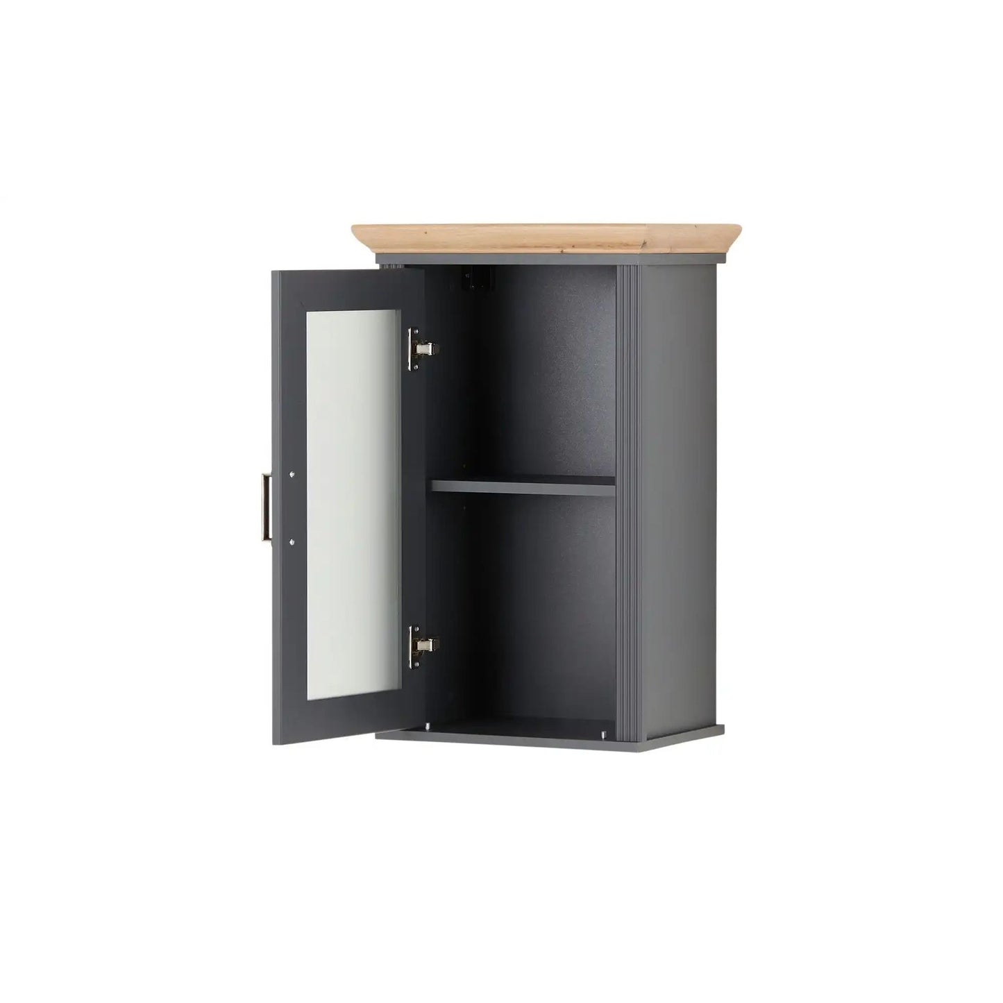 JASMIN Hängeschrank – Grau / Artisan Eiche ♻️
