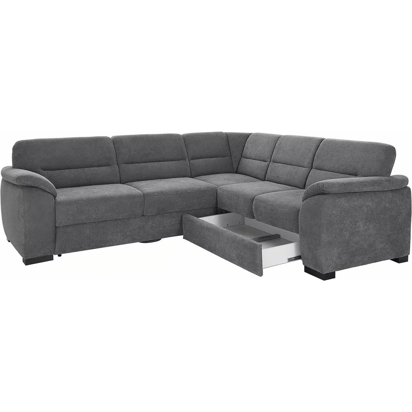 Sofa Ecksofa B-Ware Montego L-Form mit Schlaffunktion + Schubkasten ♻️