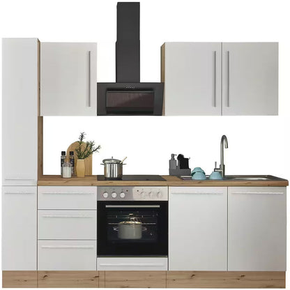 Keuken keukenblok B-keus compleet met inbouwapparatuur FLORIDA 240 cm ♻️