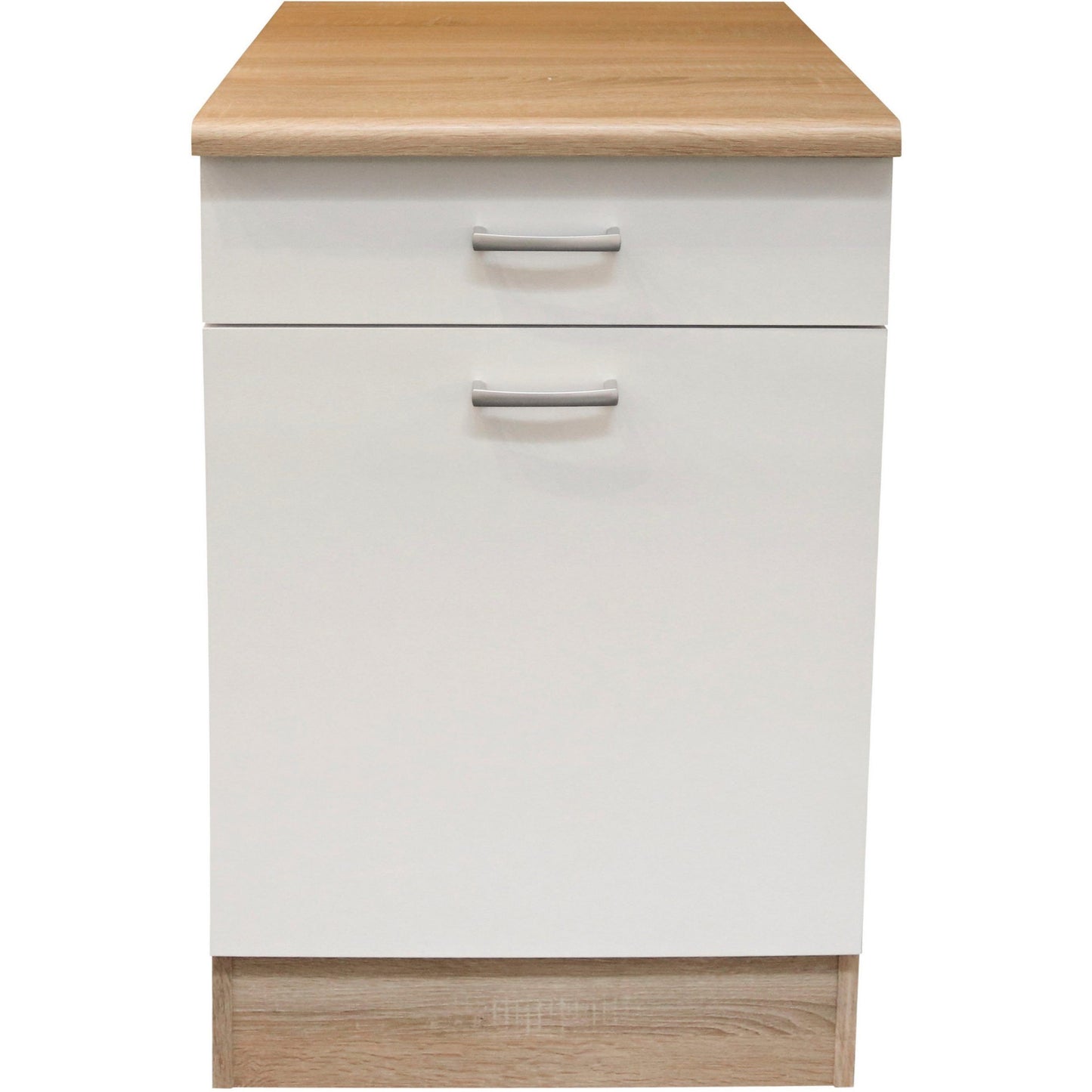 ANDY Unterschrank 50 – Eiche Sonoma / Weiß ♻️