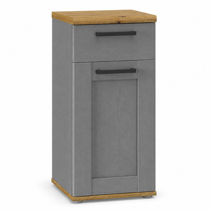BERGEN Kommode – Grau Wood / Artisan Eiche ♻️