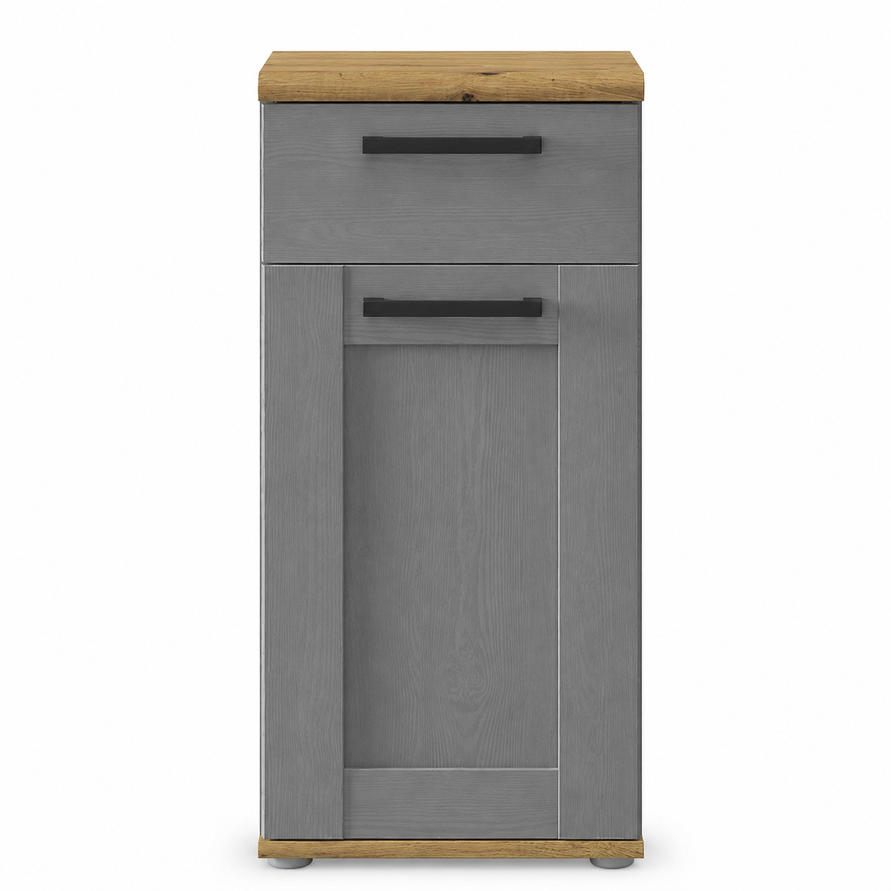 BERGEN Kommode – Grau Wood / Artisan Eiche ♻️