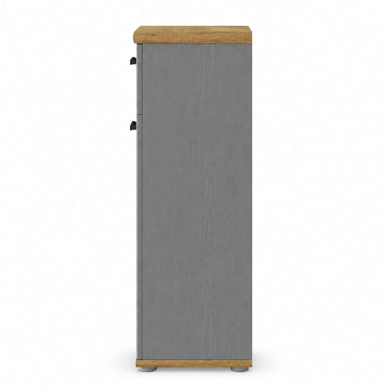 BERGEN Kommode – Grau Wood / Artisan Eiche ♻️