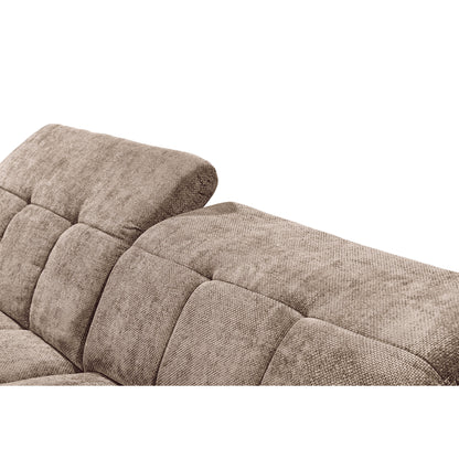 Ecksofa Sofa Baluna mit elektronischer Sitztiefenverstellung 🔶