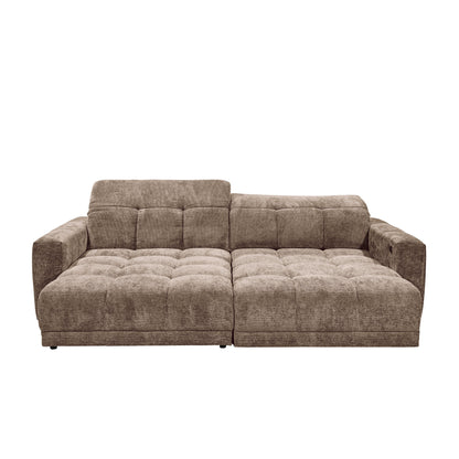 Ecksofa Sofa Baluna mit elektronischer Sitztiefenverstellung 🔶