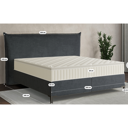 Boxspringbett Bett B-Ware in 200x220 cm ♻️