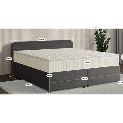 Boxspringbett Bett B-Ware in 200x200 cm ♻️