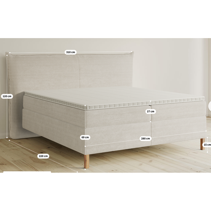 Boxspringbett Familienbett B-Ware in 280x200 cm ♻️