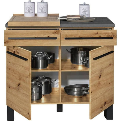 CALGARY Unterschrank US 100 – Artisan Eiche ♻️