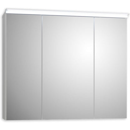 FOUR Spiegelschrank mit Beleuchtung 80 – Weiß ♻️