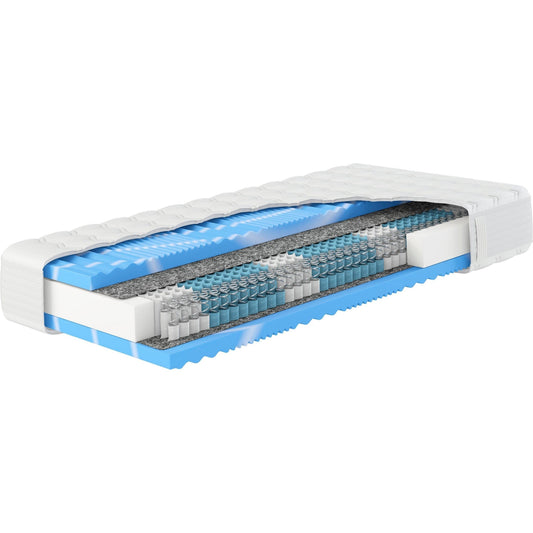 Hn8 Matratze B-Ware 7-Zonen-Taschenfederkern XXL Gelstar T-1000 ca. 25 cm ♻️