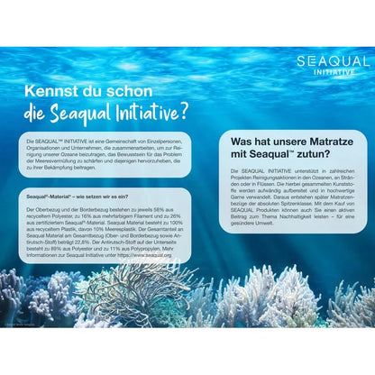 Hn8 Matratze B-Ware Taschenfederkern-Matratze Ocean Clean TFK ca. 21 cm ♻️
