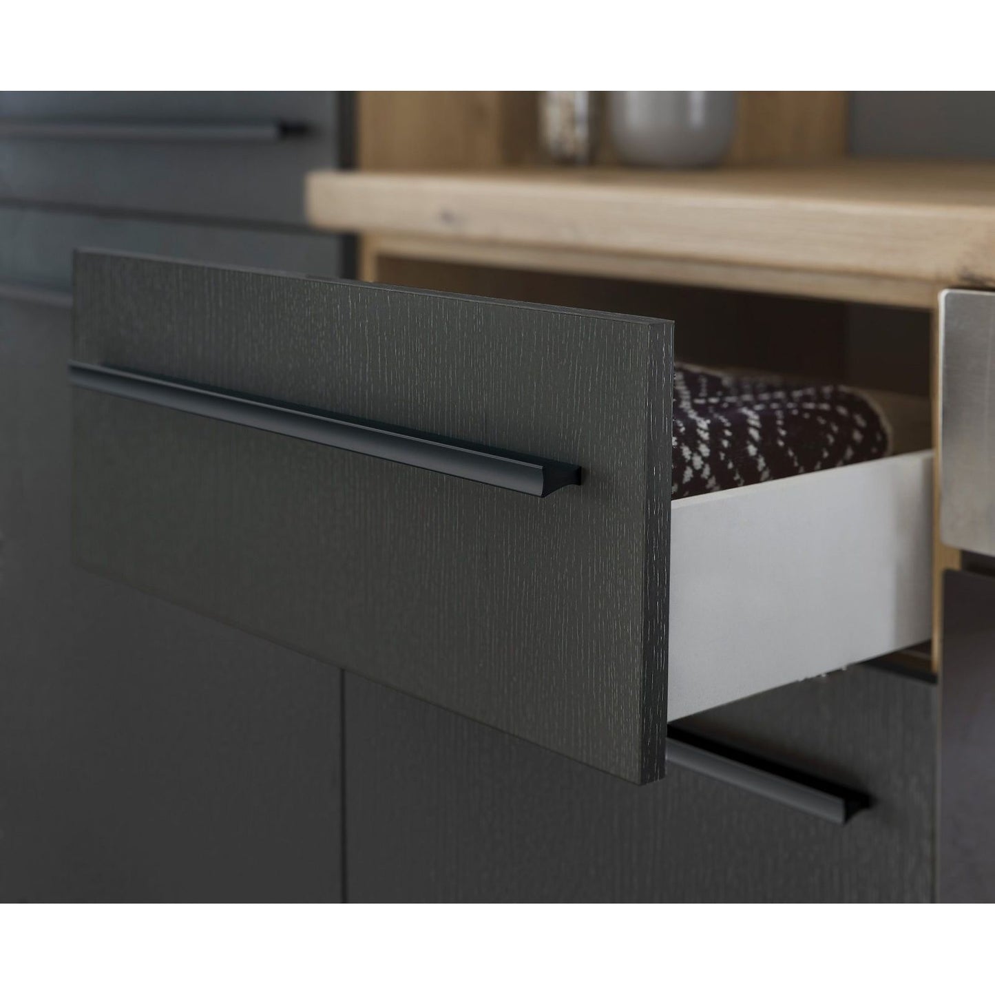 Küche Küchenblock B-Ware komplett mit E-Geräte FLORIDA 250 cm 