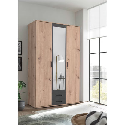 Kleiderschrank Drehtürenschrank Chicago 🔶