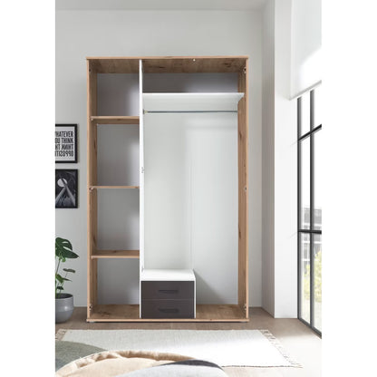 Kleiderschrank Drehtürenschrank Chicago 🔶