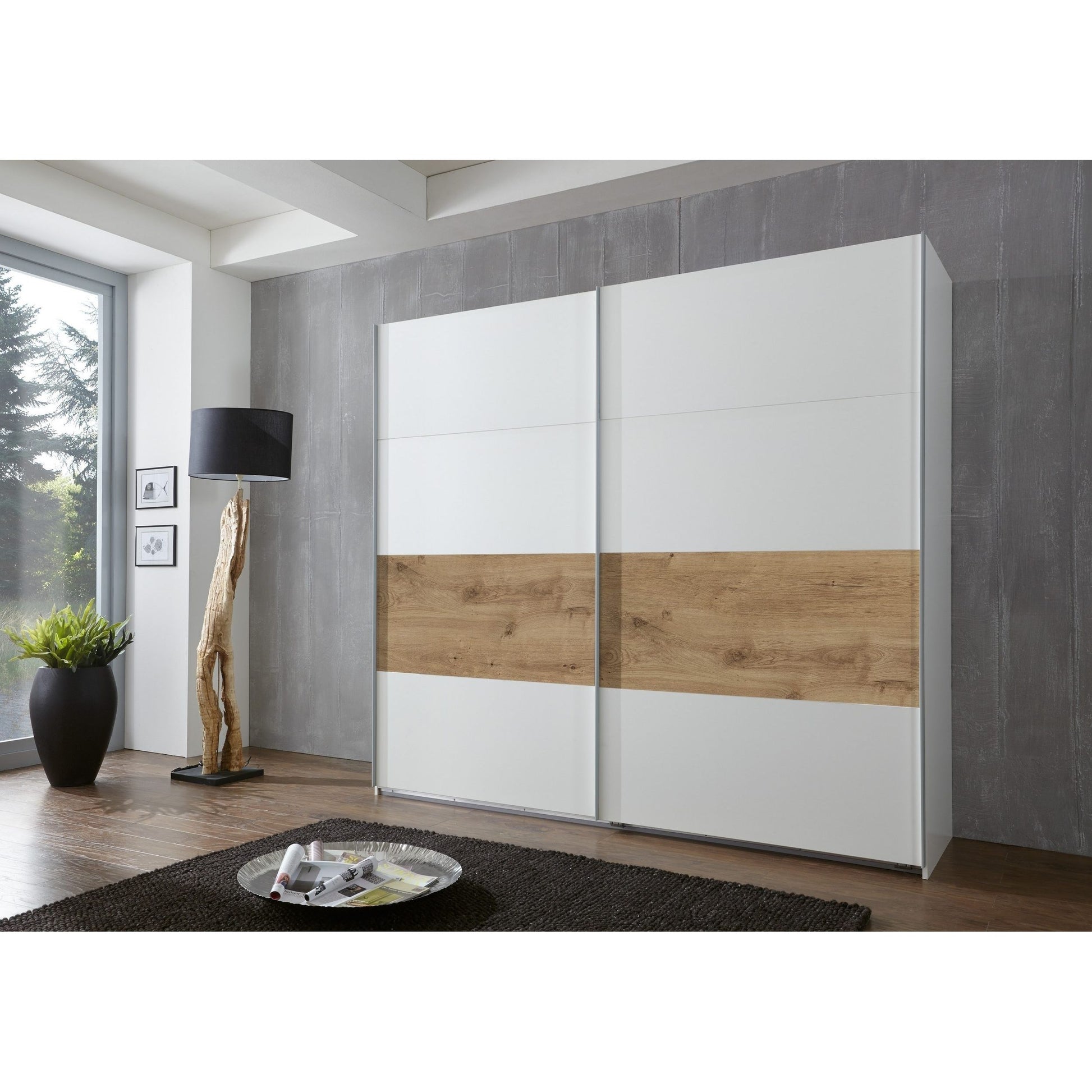 Kleiderschrank Schwebetürenschrank Bert 🔶