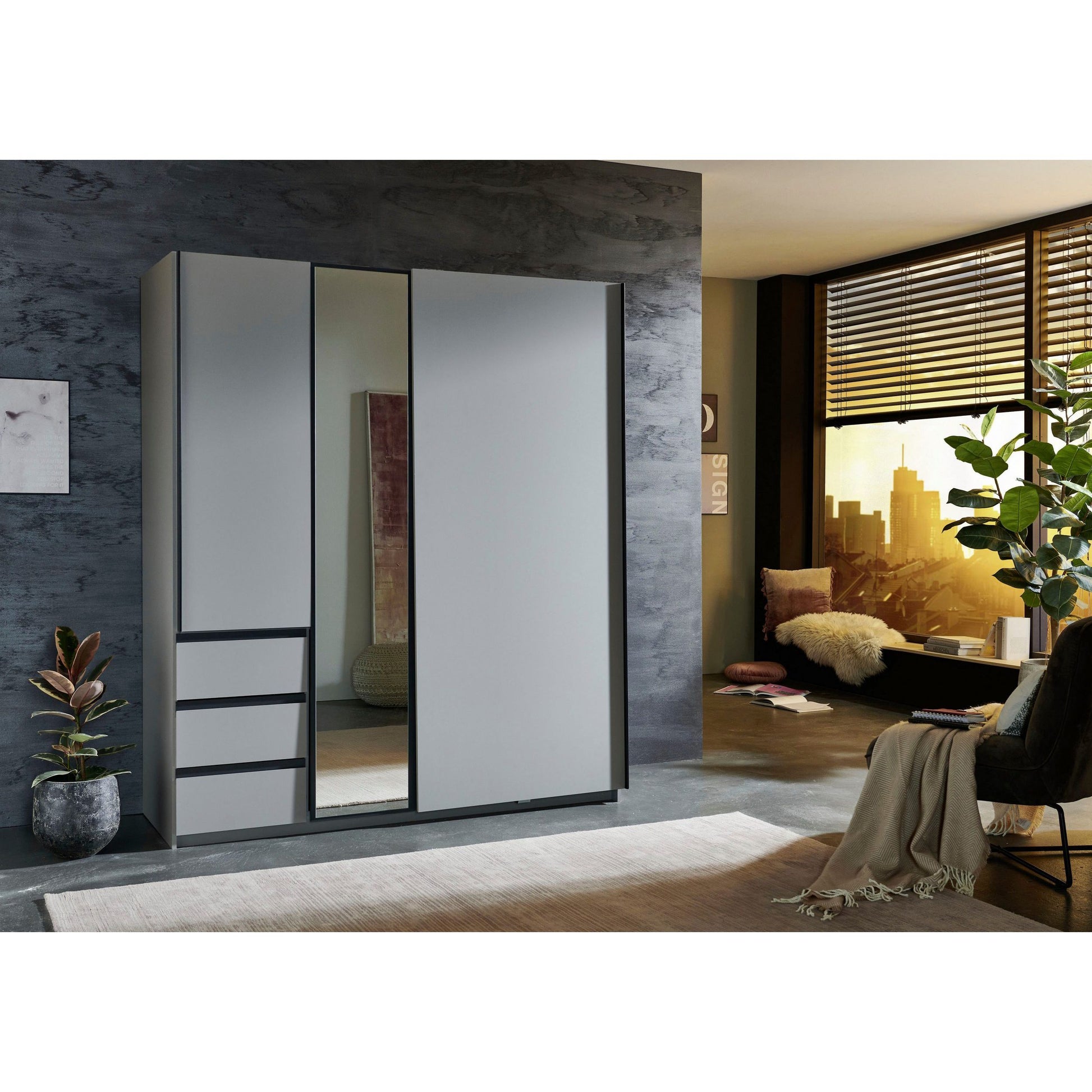 Kleiderschrank Schwebetürenschrank Stade 