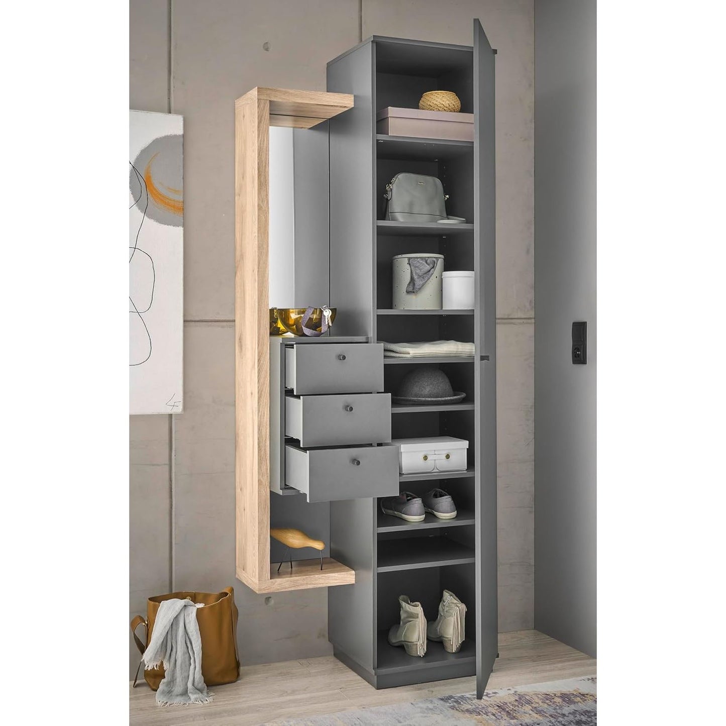 Kompaktgarderobe Garderobe Frame ♻️
