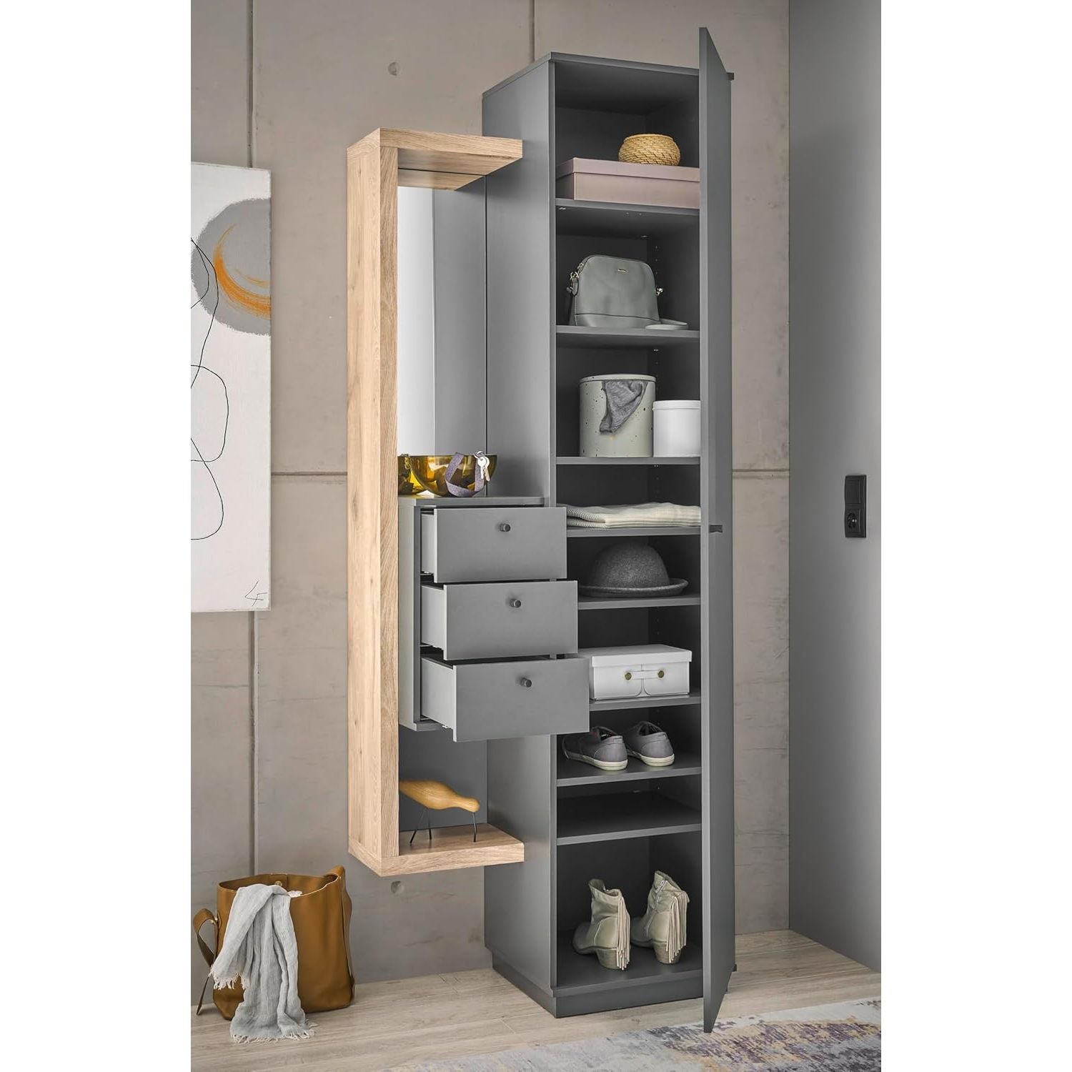 Kompaktgarderobe Garderobe Frame ♻️