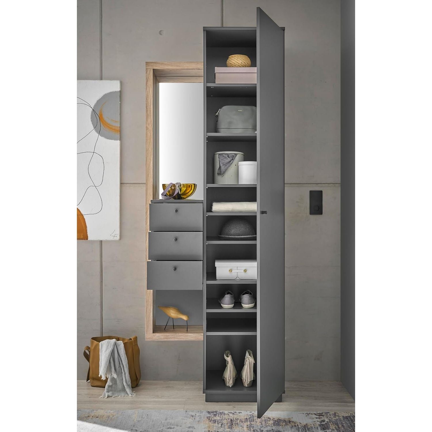 Kompaktgarderobe Garderobe Frame ♻️