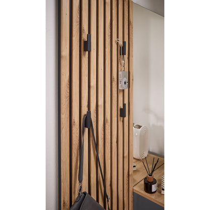 Kompaktgarderobe Garderobe Restposten Simple mit Spiegel ♻️