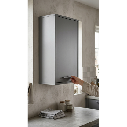 MILANO Hängeschrank – Grafit / Grafit Abs. Wildeiche ♻️