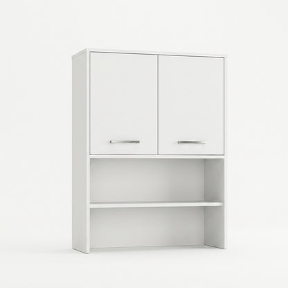 NERJA Aufsatzschrank – Weiß/ Weiß ♻️