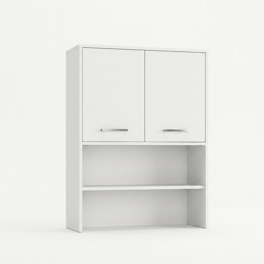 NERJA Aufsatzschrank – Weiß/ Weiß ♻️