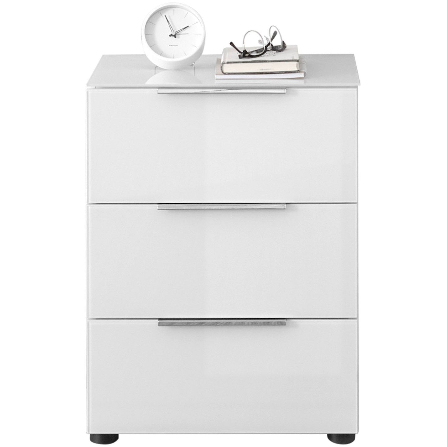 Nachtkommode Nachtkonsole Santorin Glasfront ♻️