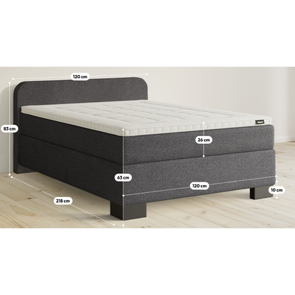 Premium Boxspringbett B-Ware in 120x210 cm ♻️ 