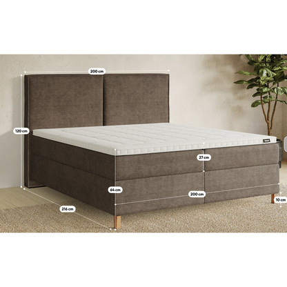 Premium Boxspringbett B-Ware in 200x200 cm ♻️