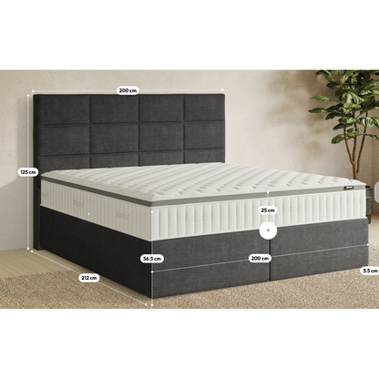 Premium Boxspringbett B-Ware in 200x200 cm ♻️ 