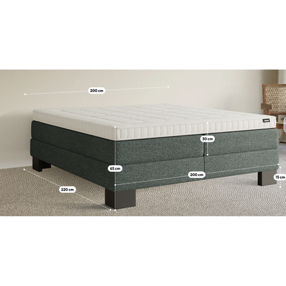 Premium Boxspringbett B-Ware in 200x220 cm ♻️