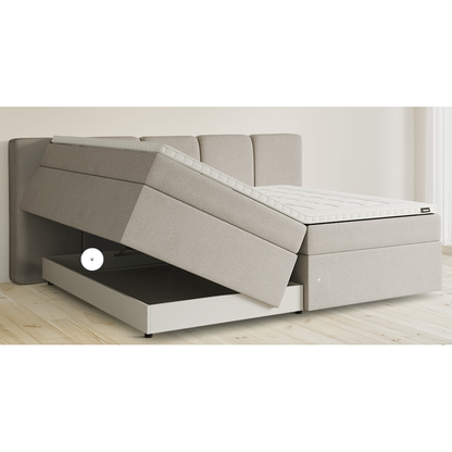 Premium Boxspringbett B-Ware in 240x200 cm mit Stauraum ♻️