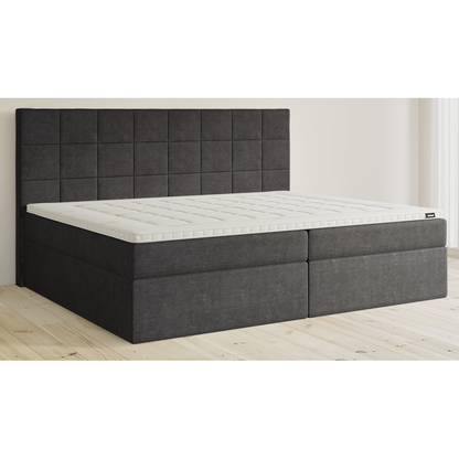 Premium Boxspringbett B-Ware in 240x200 cm mit Stauraum ♻️