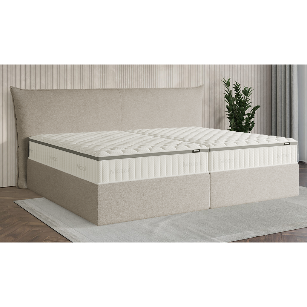 Premium Boxspringbett B-Ware in 240x220 cm mit Stauraum ♻️ 
