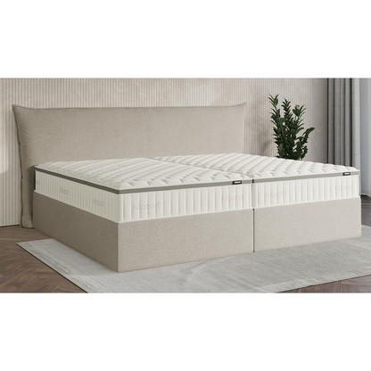 Premium Boxspringbett B-Ware in 240x220 cm mit Stauraum ♻️ 