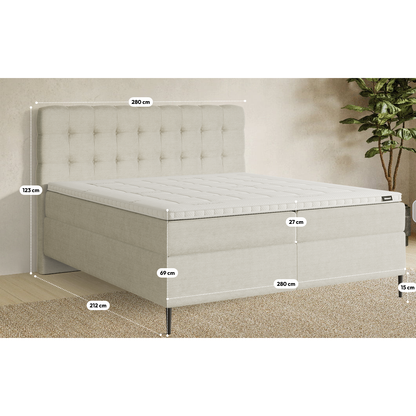 Premium Boxspringbett B-Ware in 280x200 cm ♻️