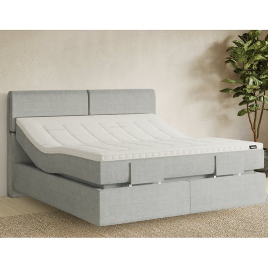 Premium Boxspringbett Bett B-Ware in 180x210 cm mit Motor ♻️