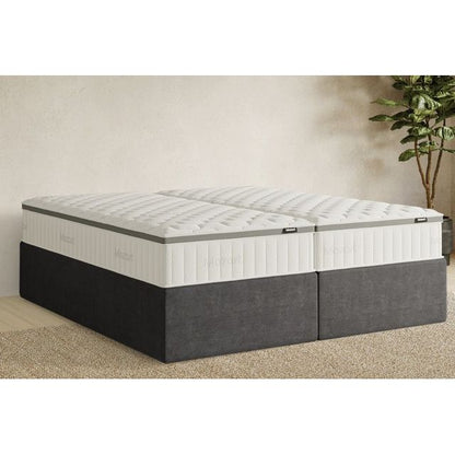 Premium Boxspringbett Bett B-Ware in 180x220 cm ohne Kopfteil ♻️