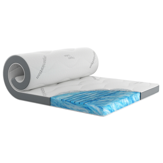 Premium Gel Topper Matratzentopper RG 50 kg/m³ B-Ware - ca. 8 cm