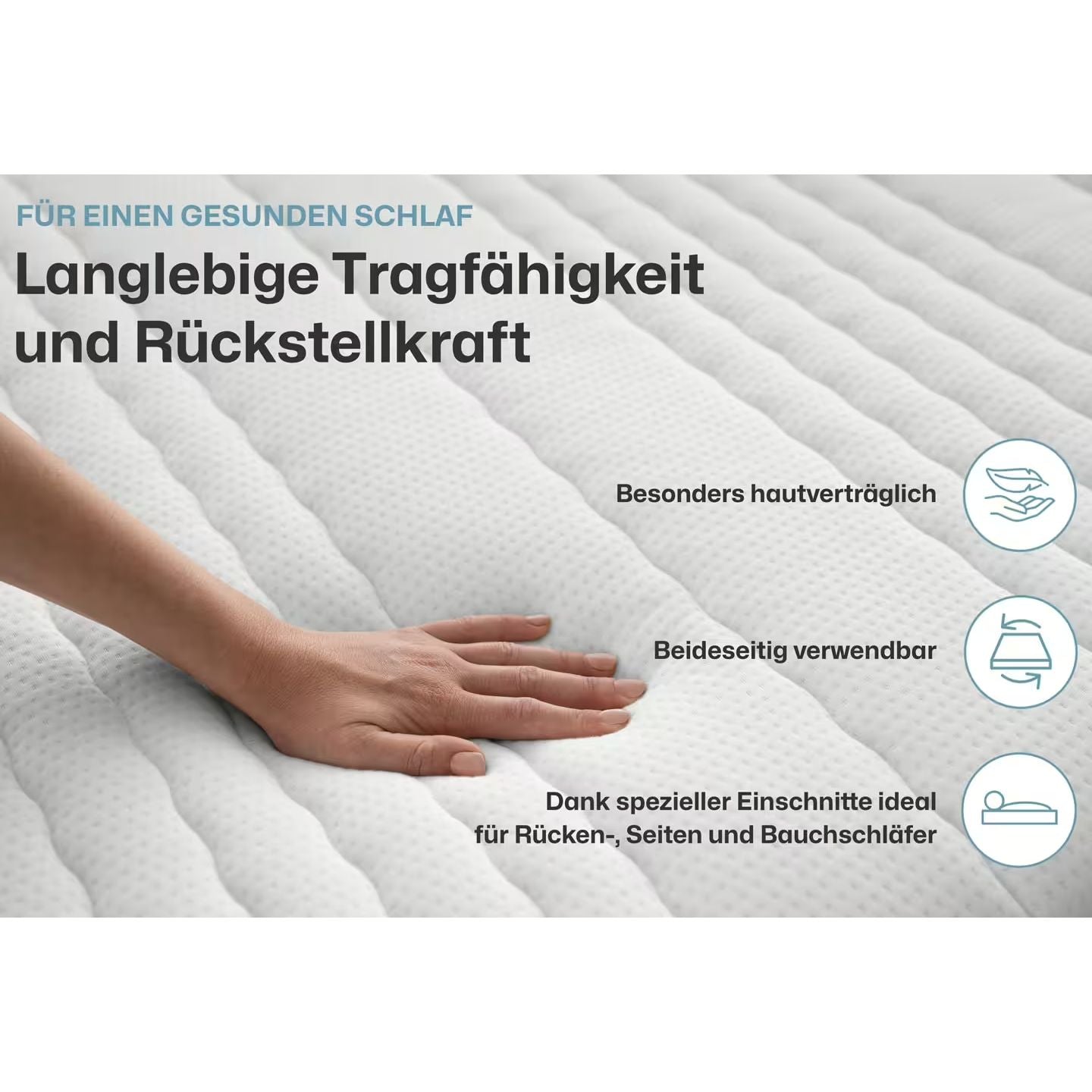 Ravensberger Kaltschaummatratze Komfort-San B-Ware ♻️
